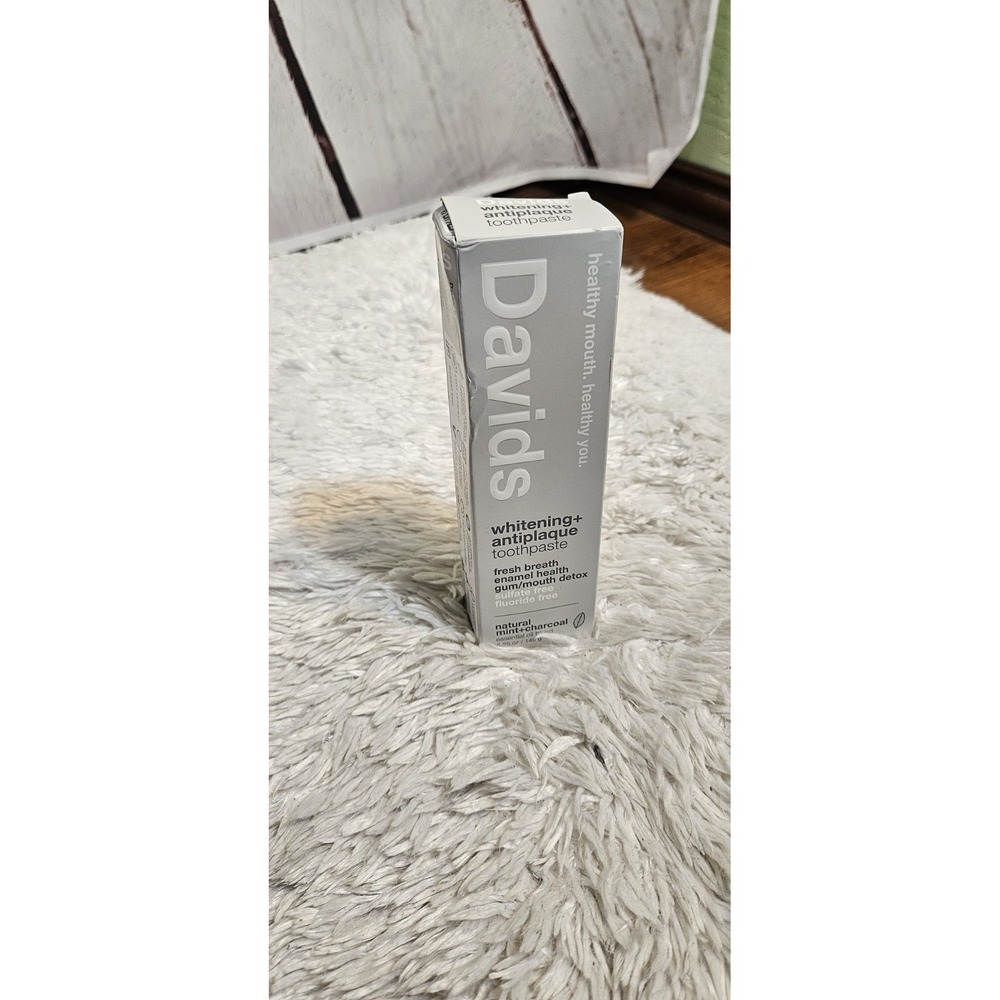 Davids‎ Whitening Toothpaste New, Sealed